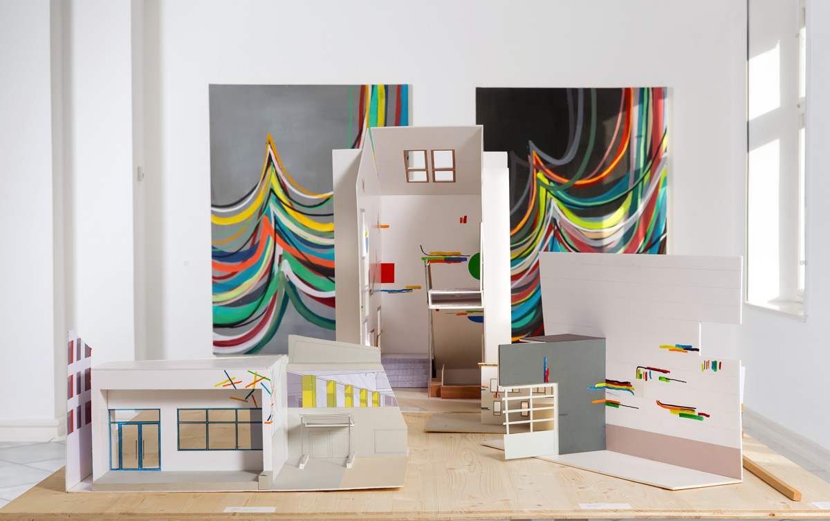 Ausstellungsansicht »Zeiten dazwischen«, Oberpfälzer Künstlerhaus, Schwandorf, 2015
