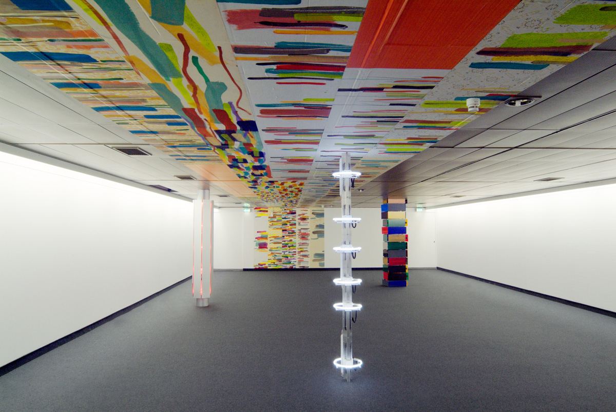 »zusammen räumen« (mit Siegfried Kreitner), Wilhelm-Hack-Museum Ludwigshafen, 2006