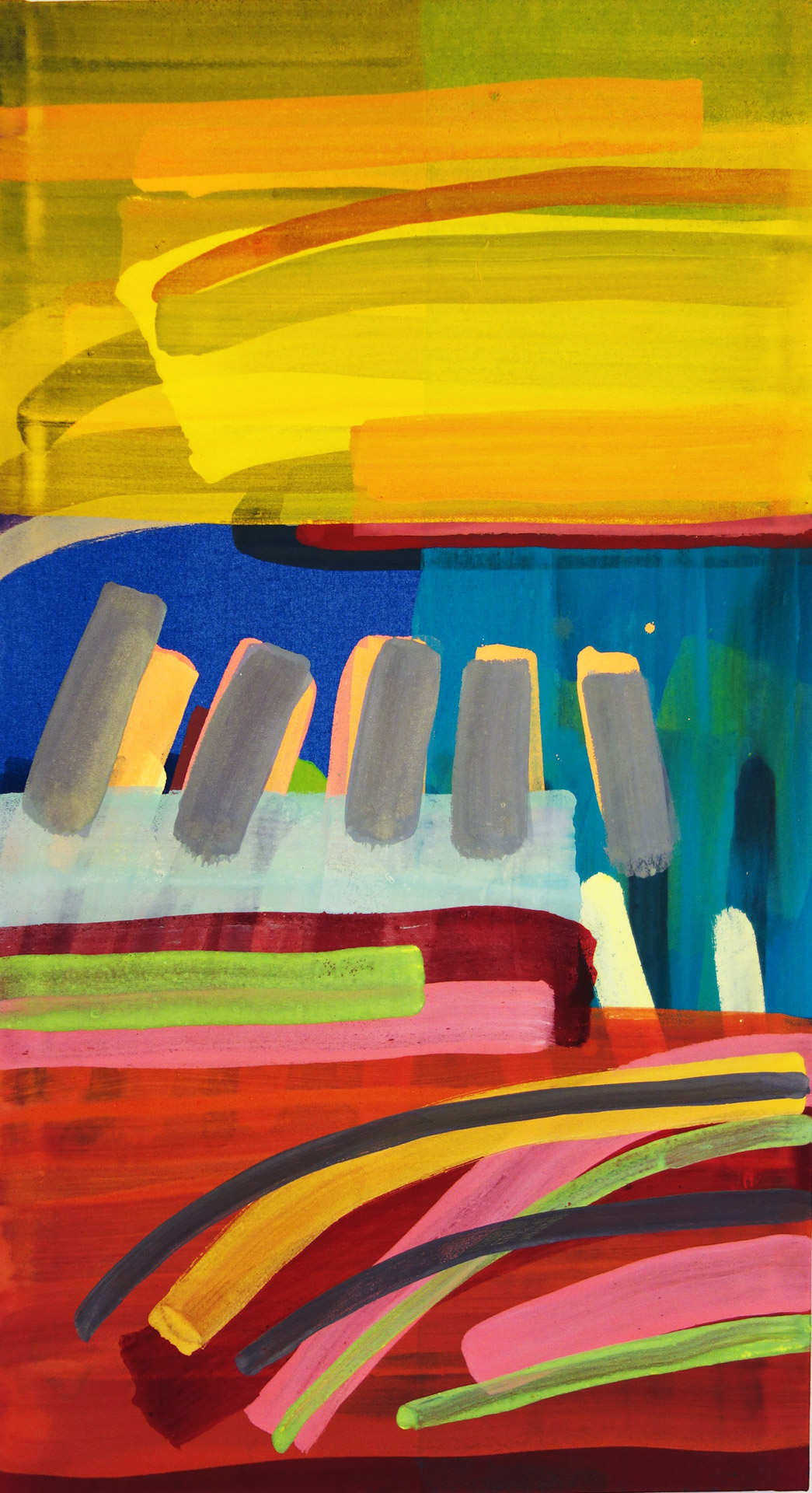 Landschaft ist auch da_100x50