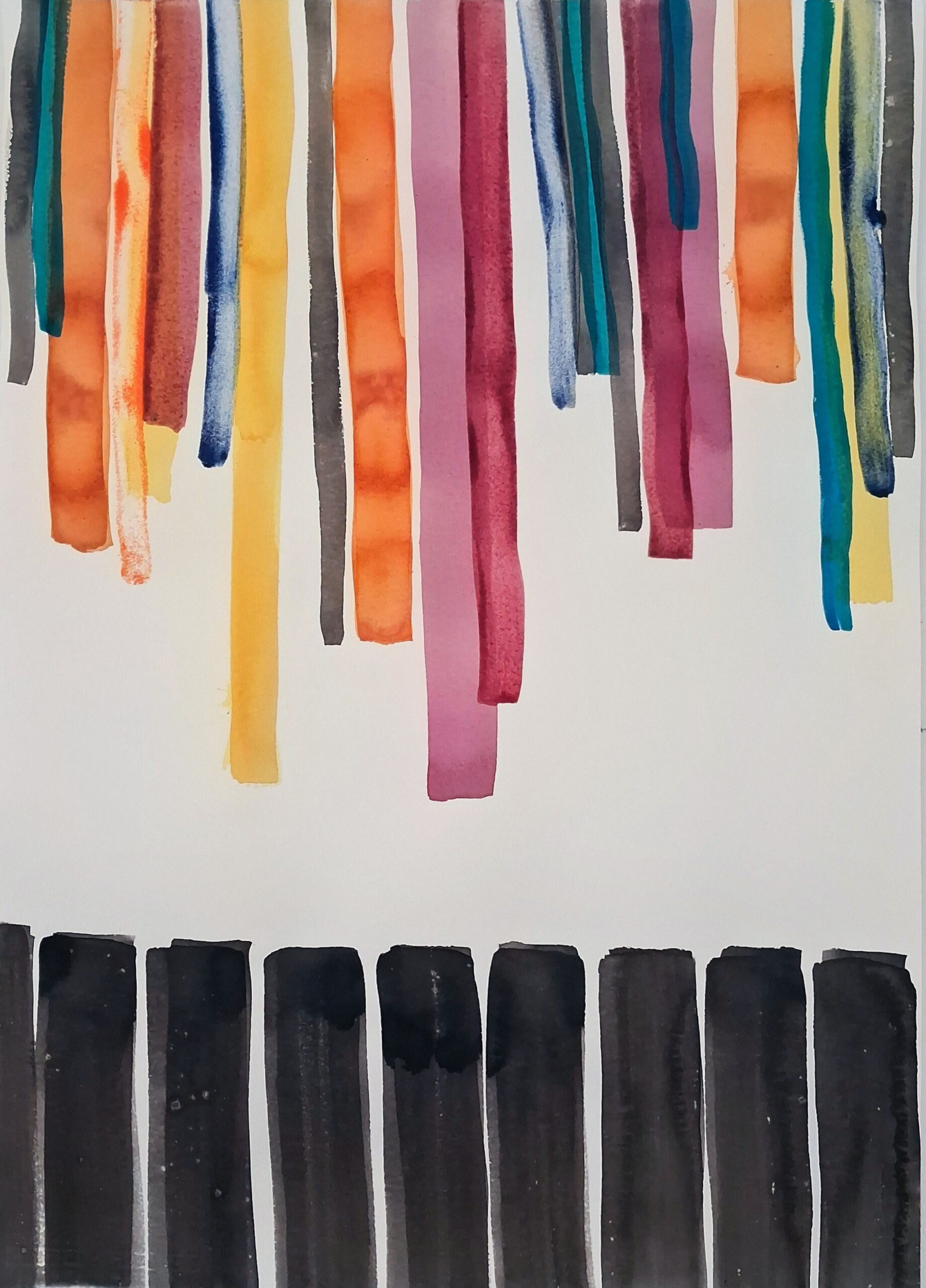 Farbfall (Silvia, III), 2026